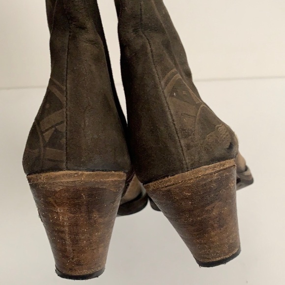 Charro Authentic Woman’s Cowboy Boots - Picture 8 of 16